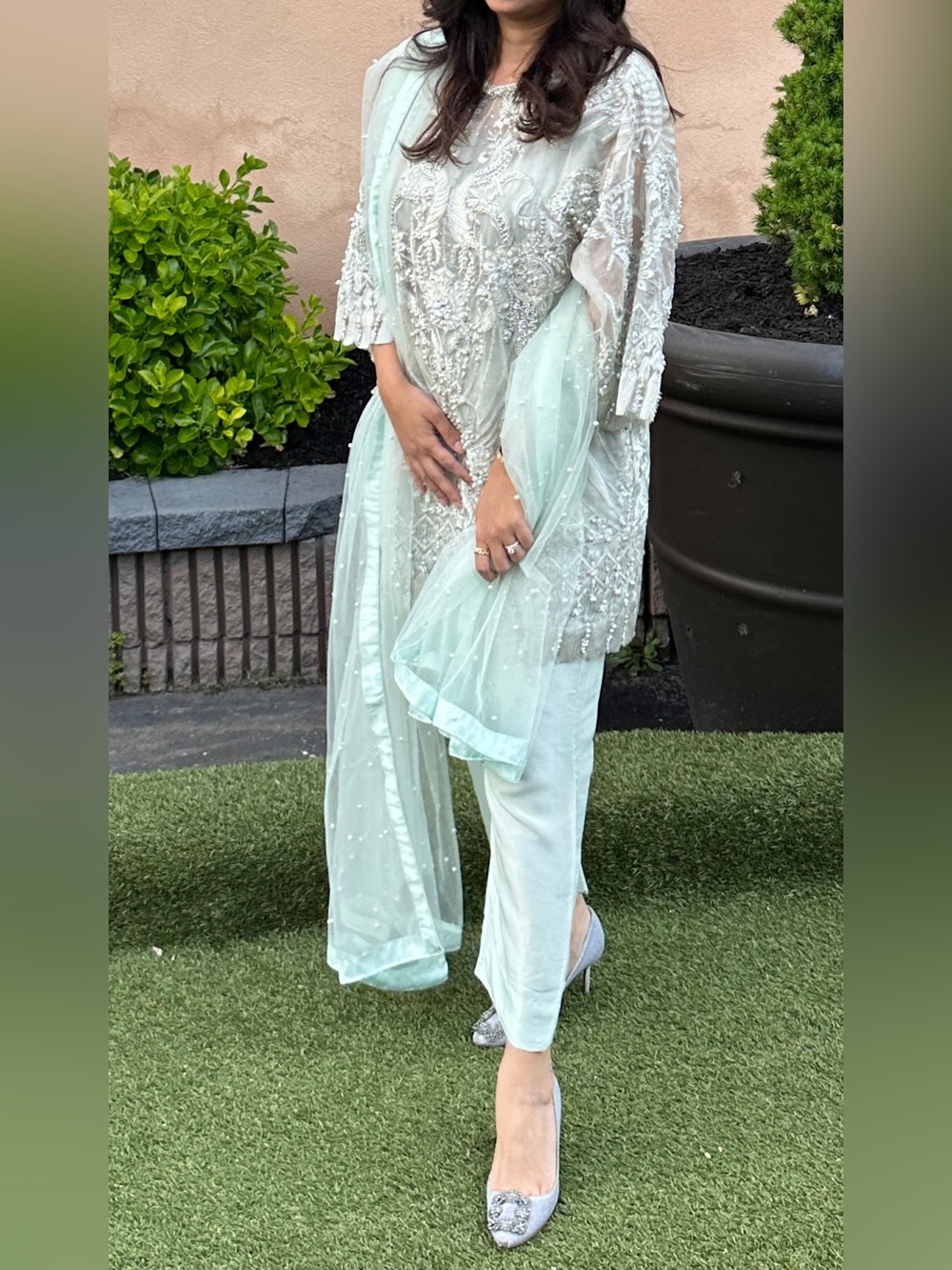 Suffuse by Sana Yasir Pakistani Wedding Wear Pants Kurta